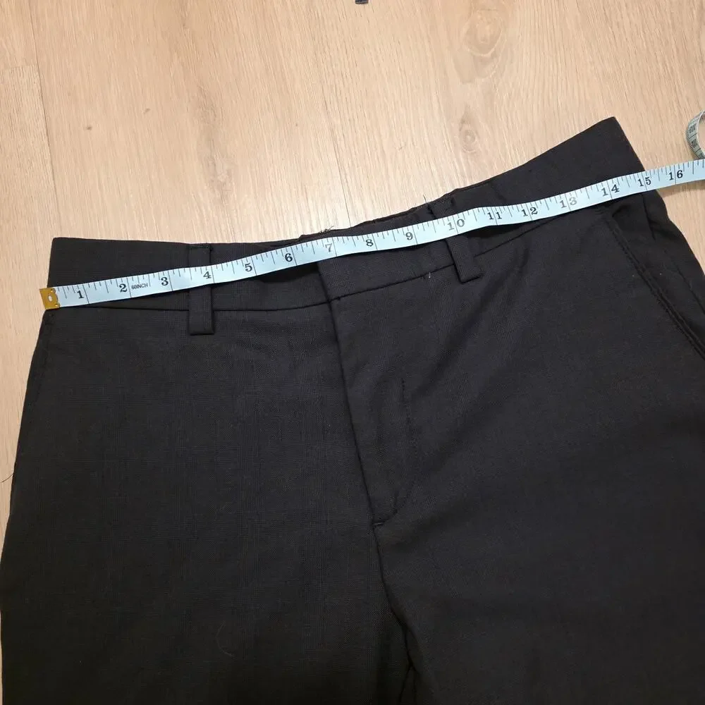 Banana Republic Dark Grey Tailored Slim‎ Business Dress Pants Size 30×32